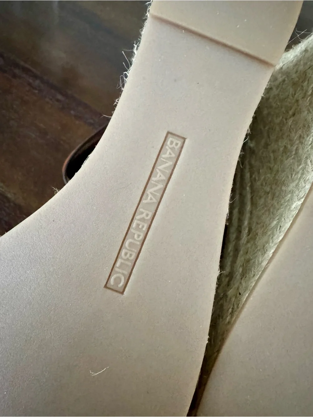 Banana Republic - Bridge Leather Espadrille Wedge Sandals (Brown)
